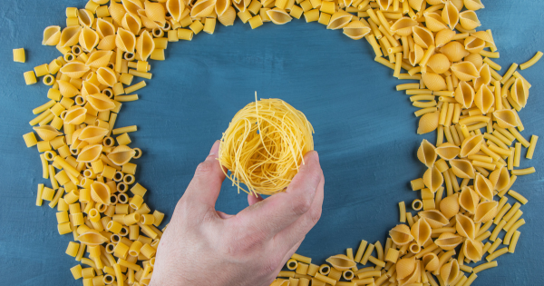 Stringing Pasta